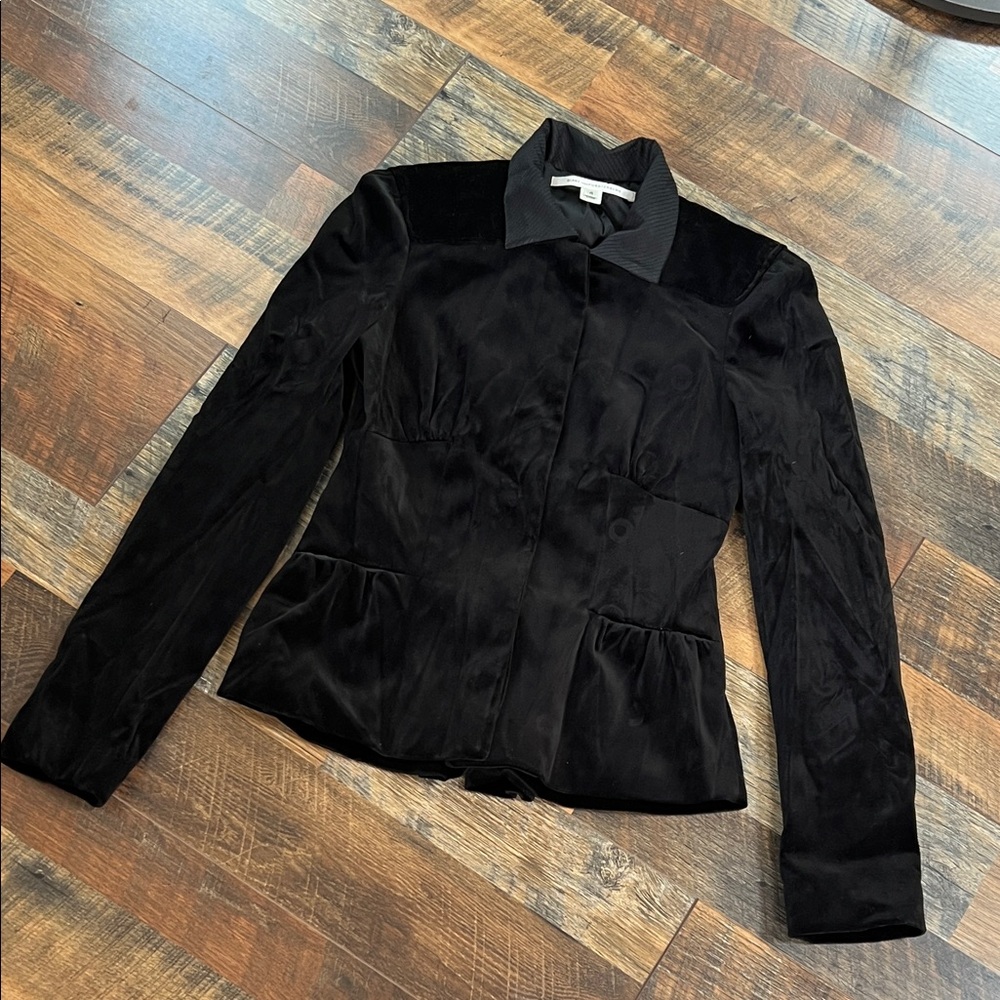 Diane Von Furstenberg black jacket